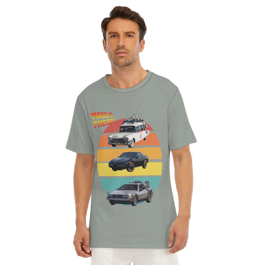 Kitt Ecto-1 A-Team Delorean 1980s Cars Shirt 2