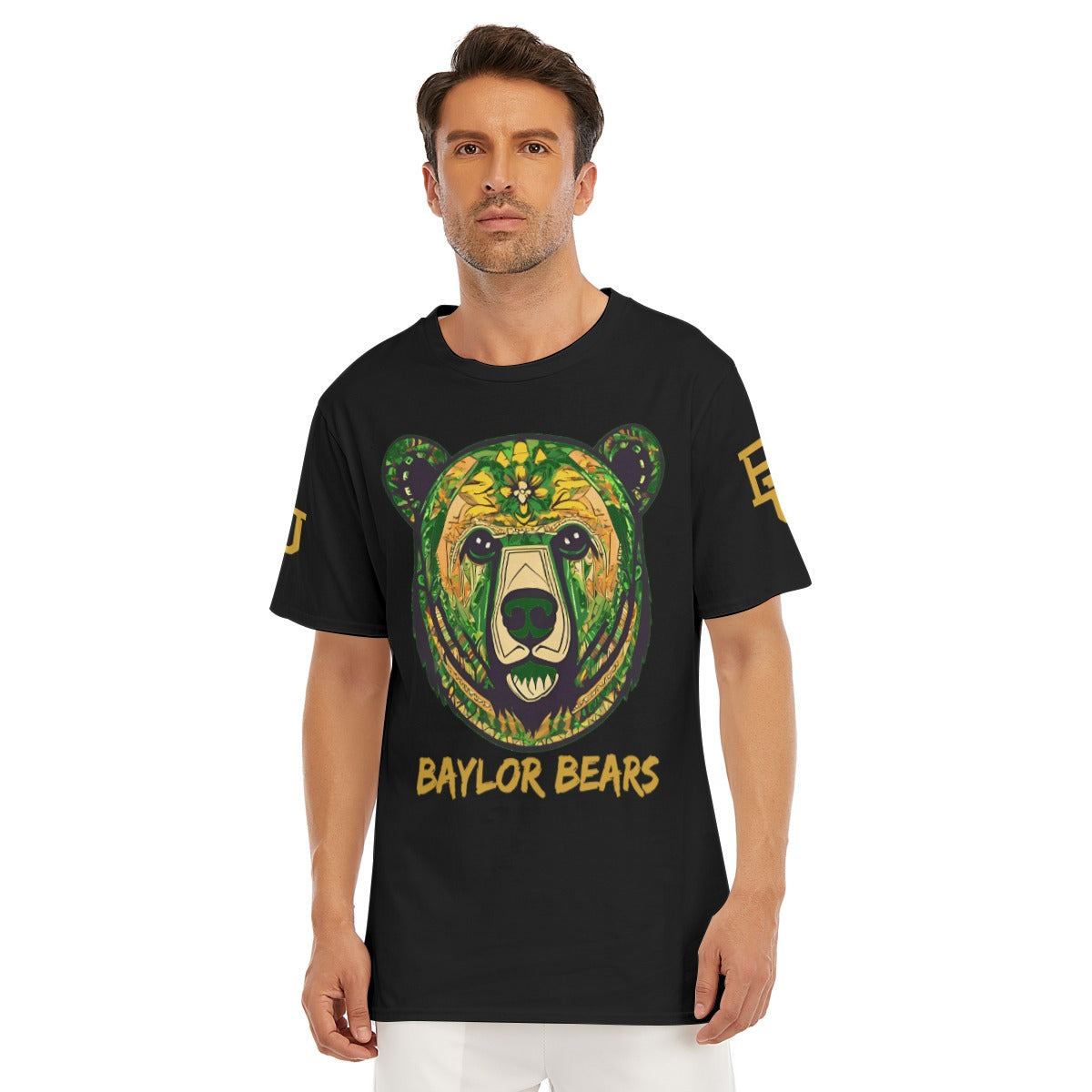 Men's Waco University Bears Black T-Shirt