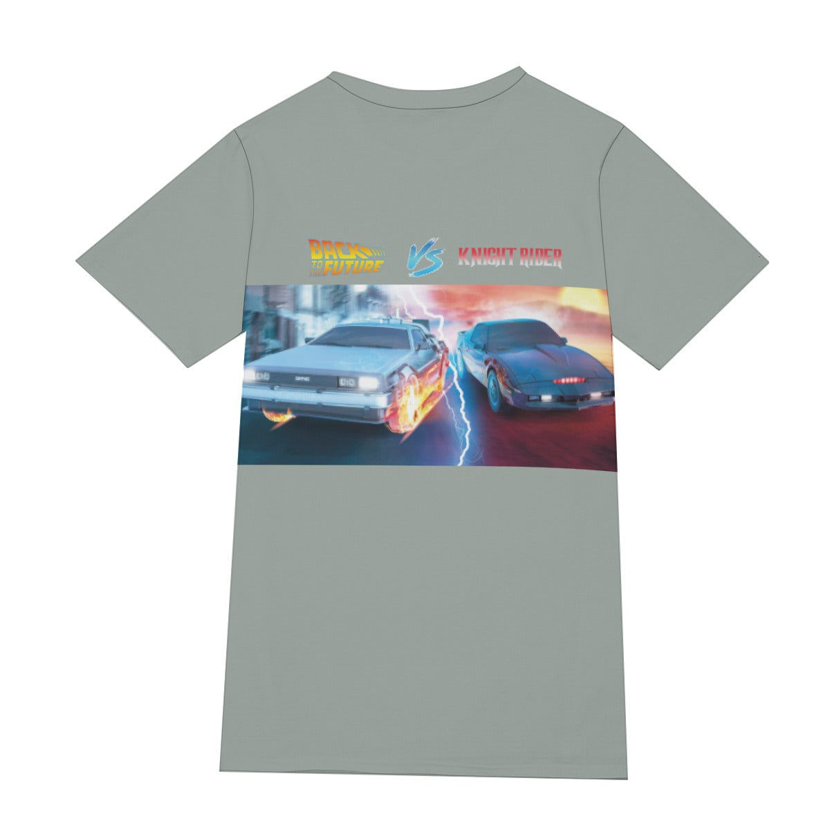 Kitt Ecto-1 A-Team Delorean 1980s Cars Shirt 2