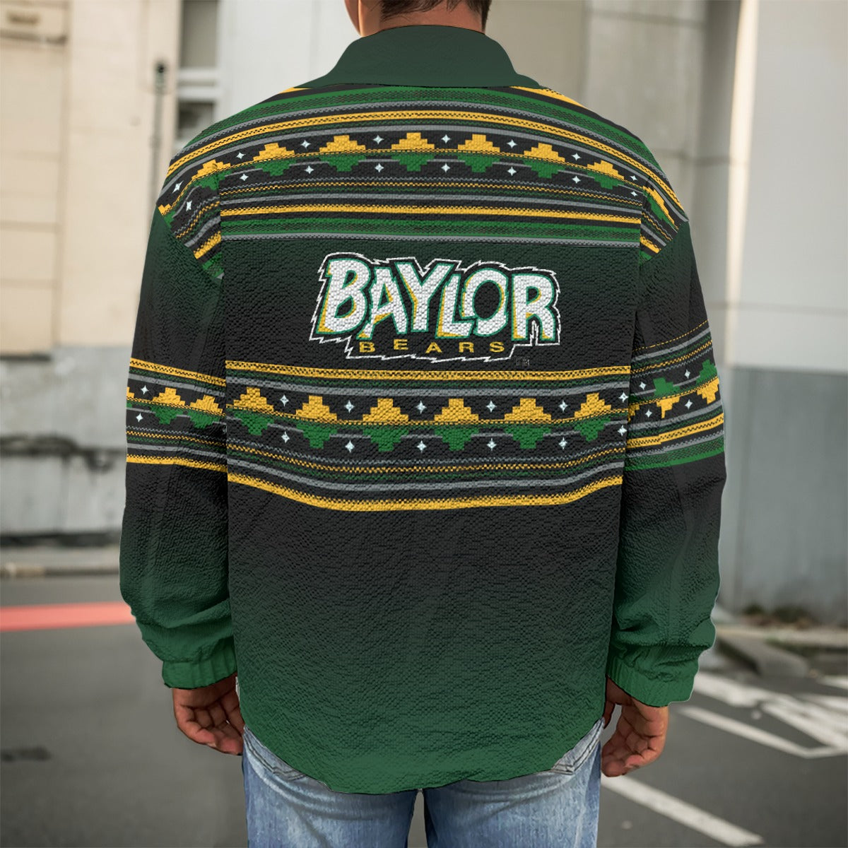 Waco University Bears Casual Lapel Jacket