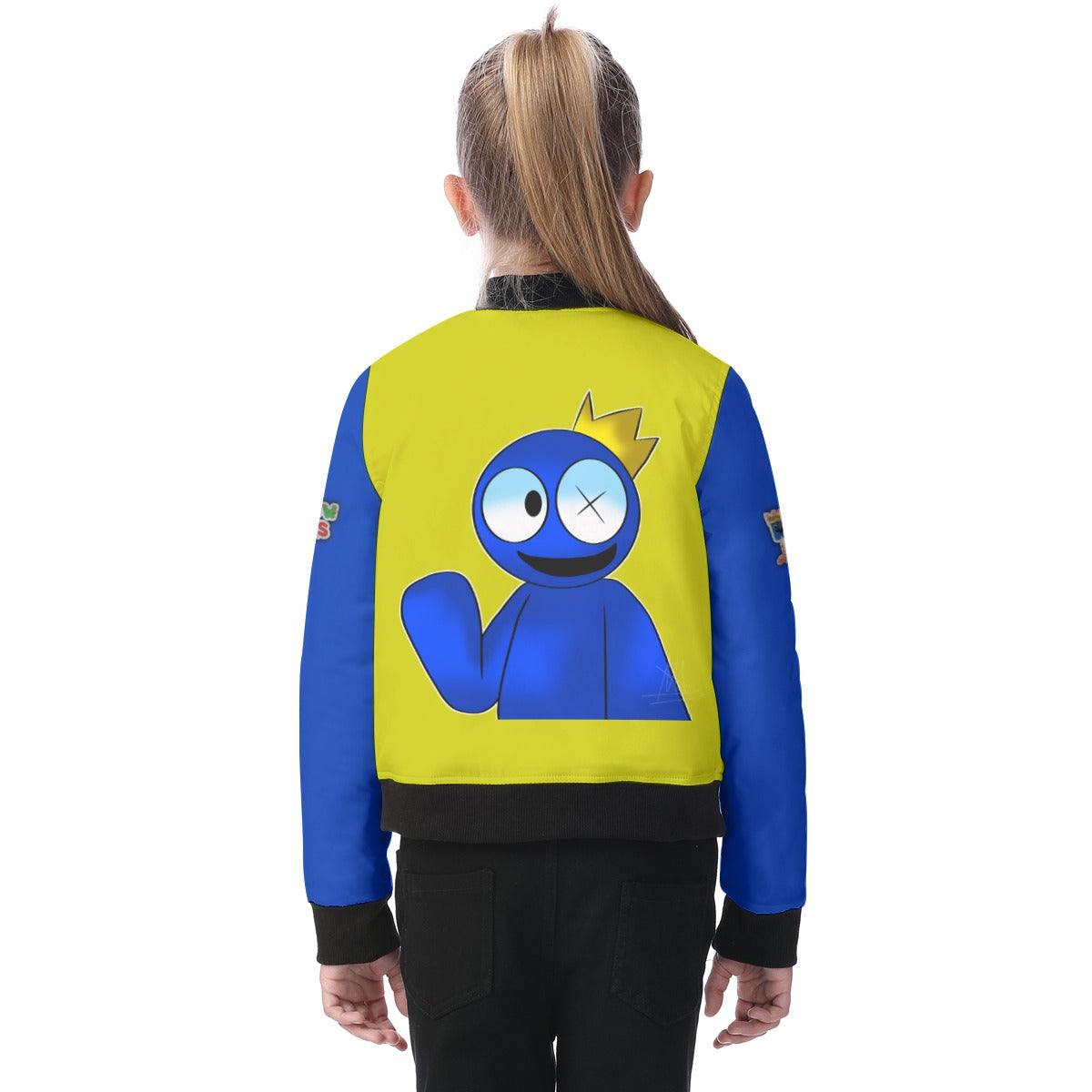 Kid's Rainbow Friends Bomber Jacket