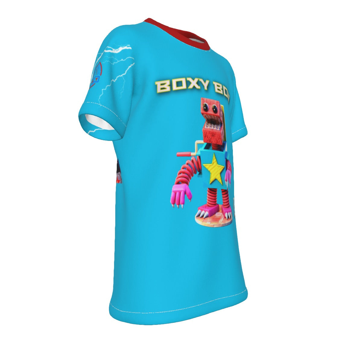 Kids Boxy Boo Blue Shirt