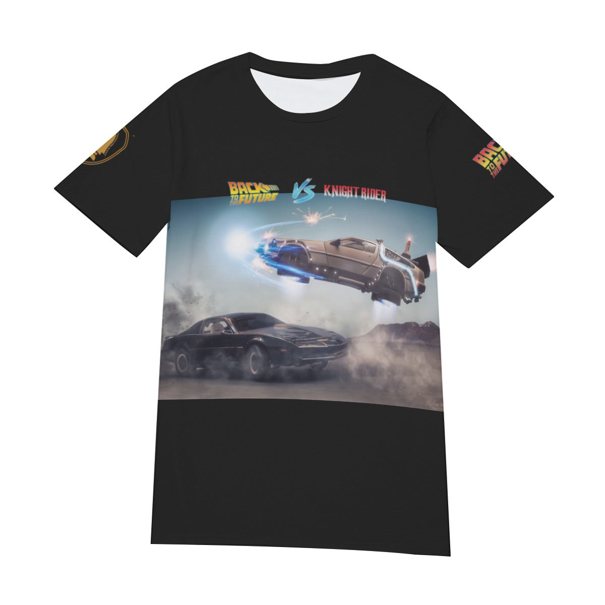 Knight Rider Vs Delorean Shirt