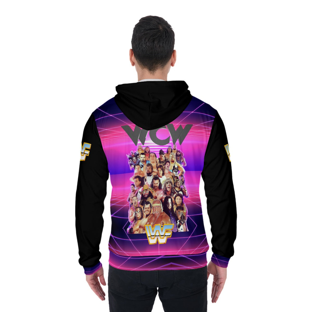 WWF Superstar Legends Zip Up Hoodie