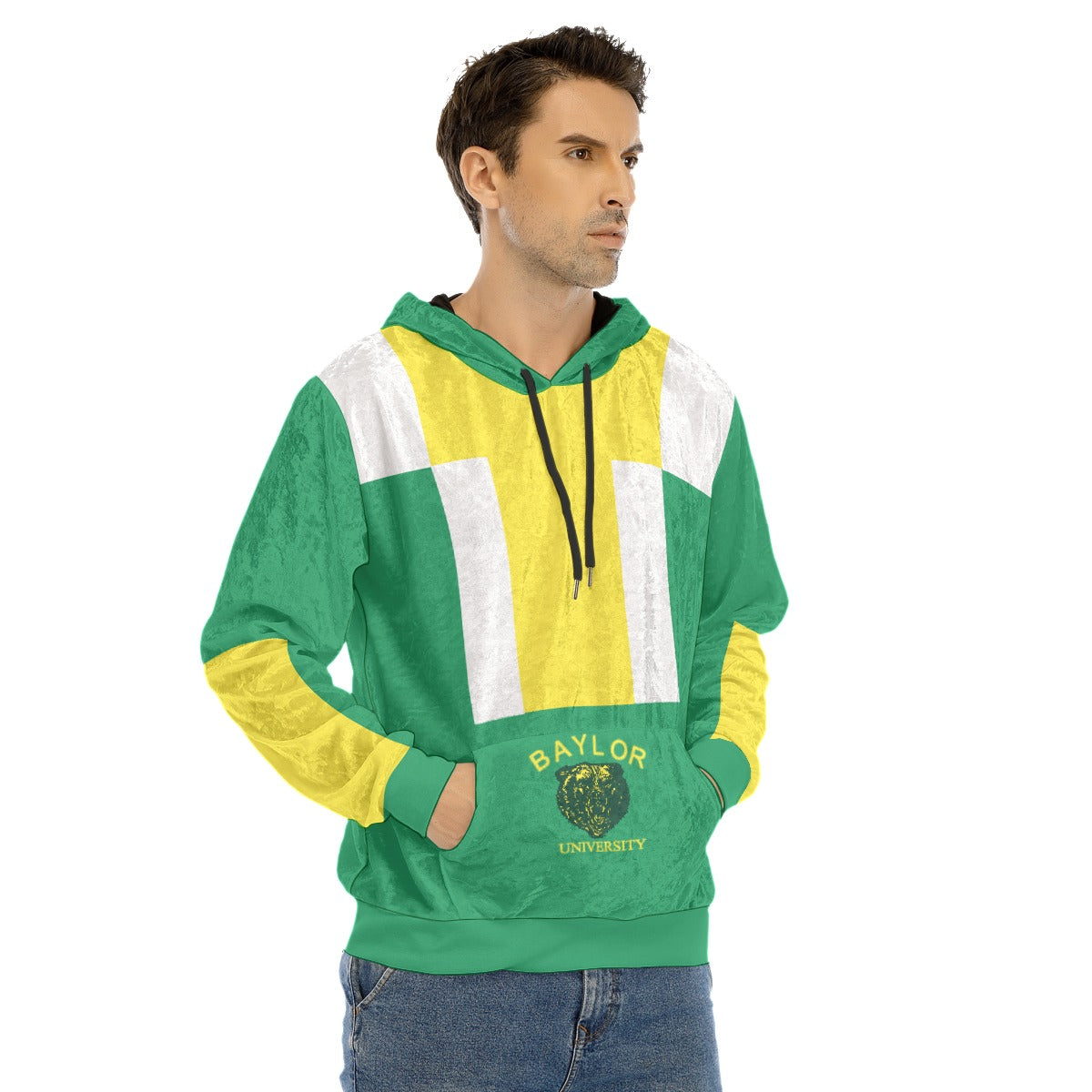 Baylor Retro Pullover Hoodie