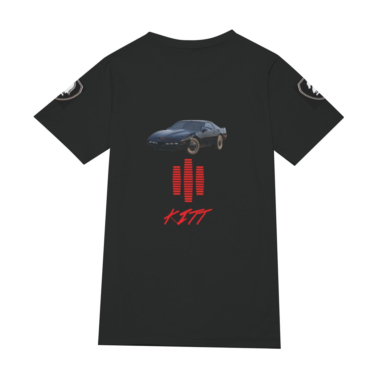 Knight Rider Kitt Shirt Black White