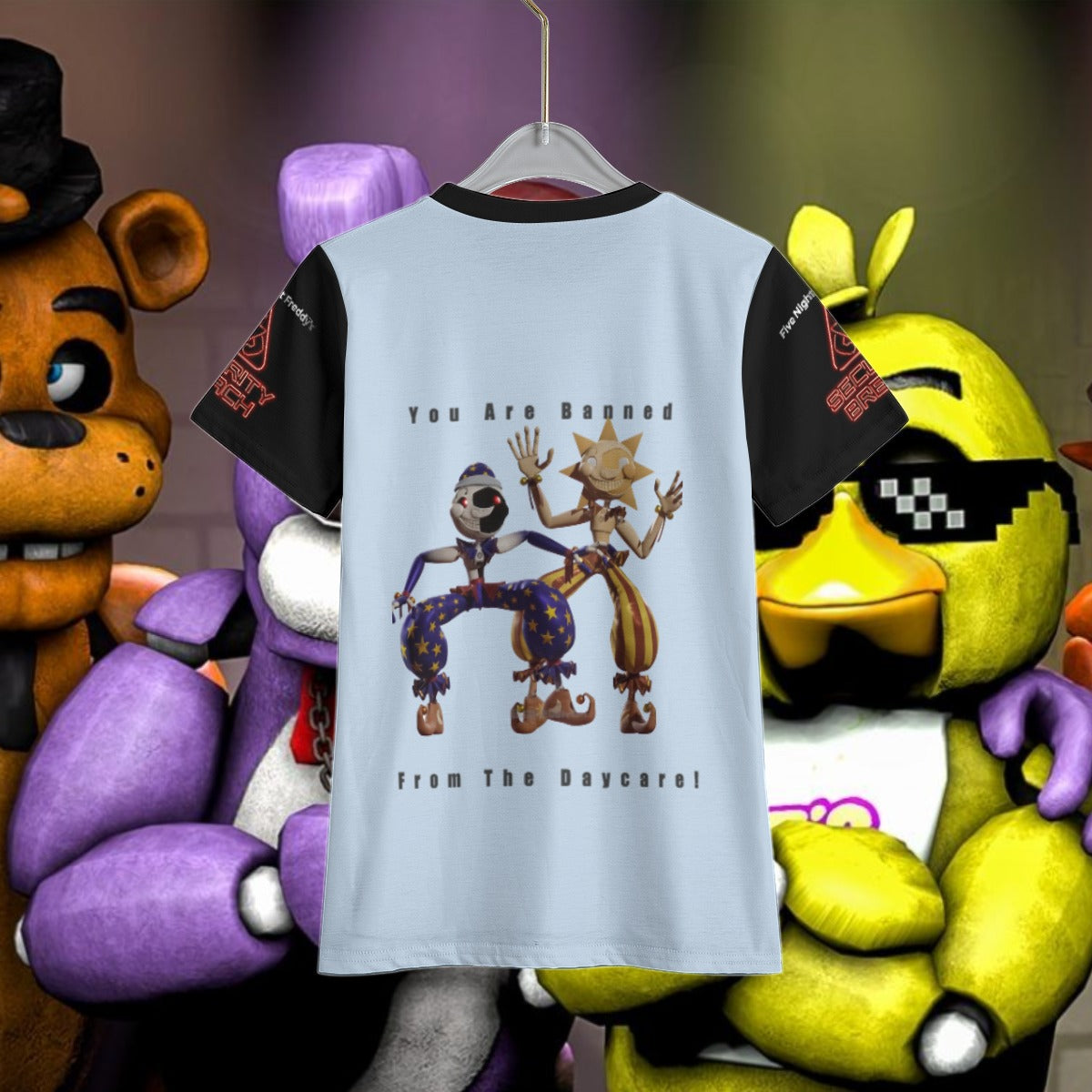 Kids Moondrop Sundrop FNAF Shirt