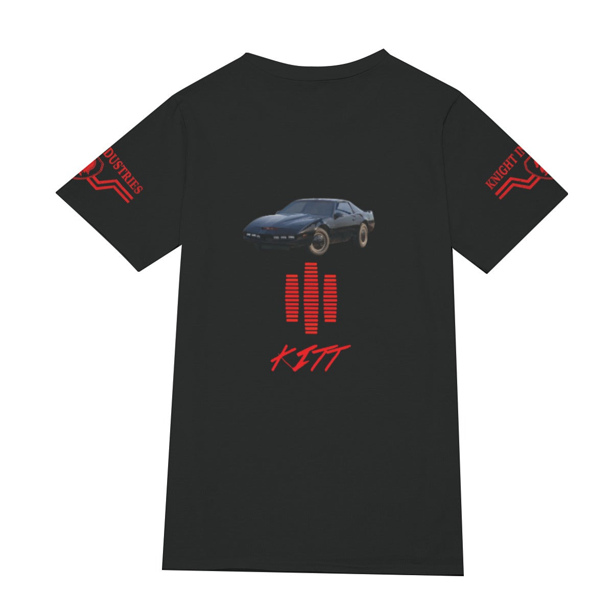 Knight Rider Kitt Shirt Black Red