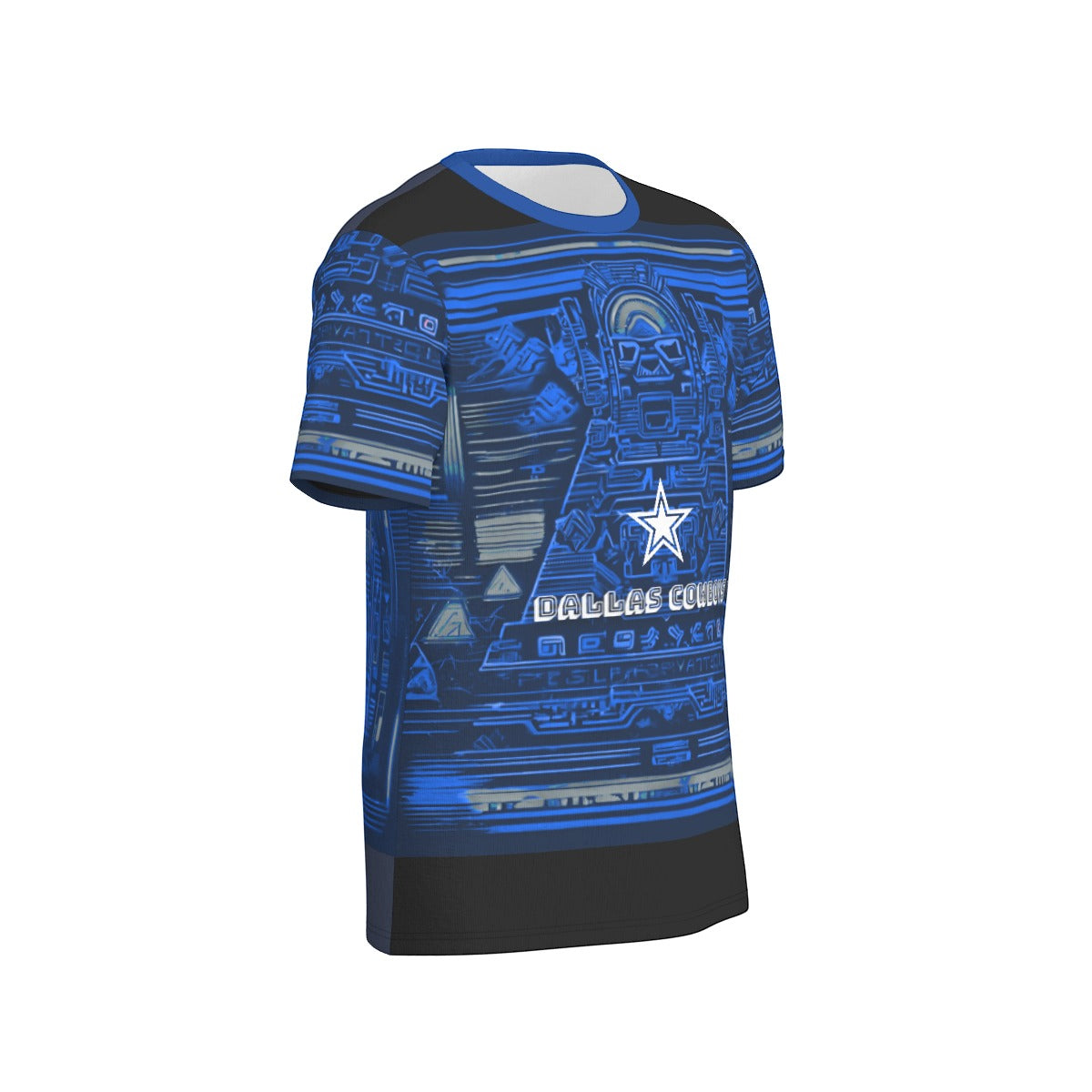 Men's Dallas Football O-Neck T-Shirt | 190GSM Cotton