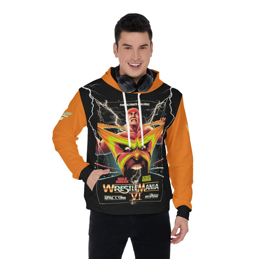 Wrestlemania Hogan Warrior Pullover Hoodie