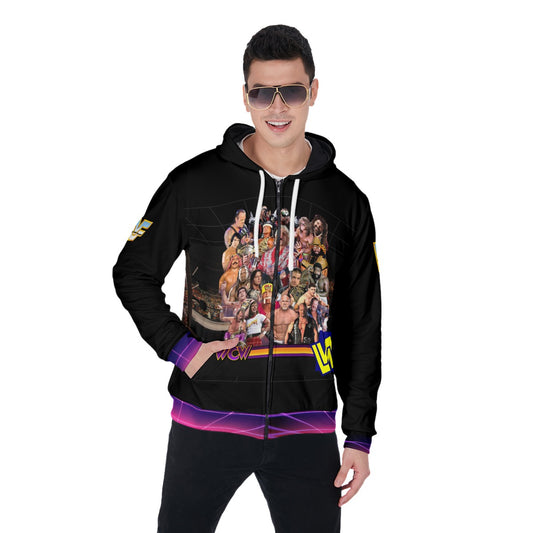 WWF Superstar Legends Zip Up Hoodie