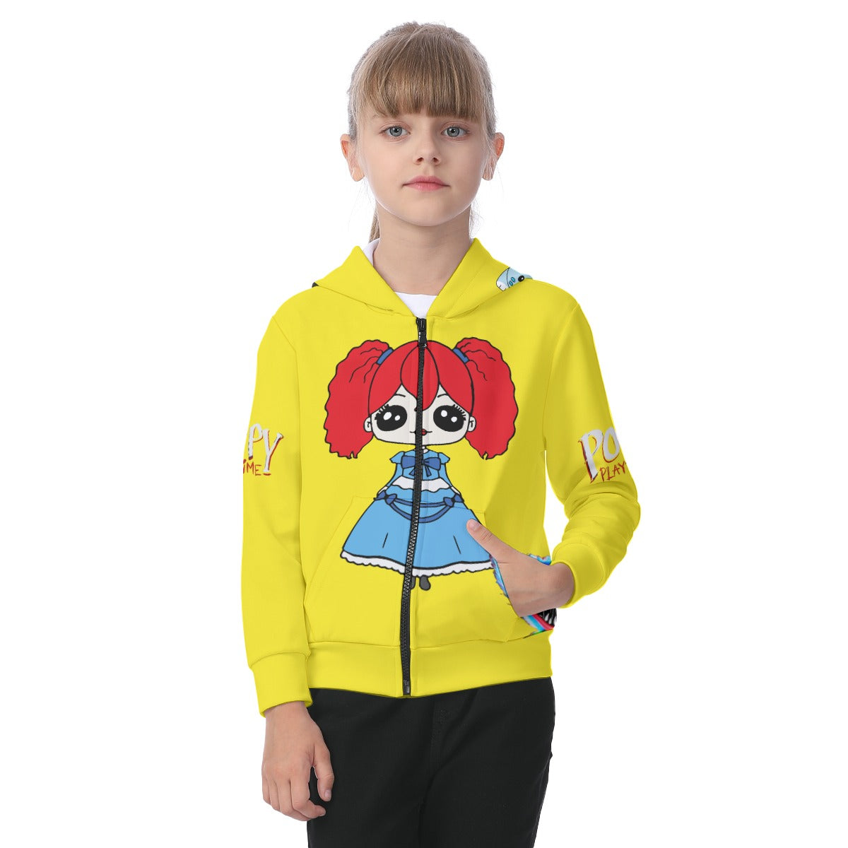 Kids Poppy Playtime Huggy Wuggy Hoodie