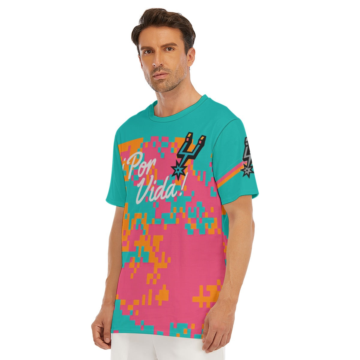 Spurs Por Vida Fiesta Colors Shirt