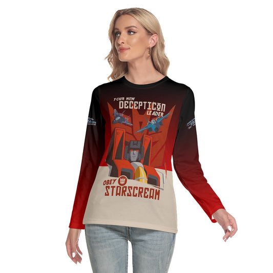 Womens Decepticon Starscream Long Sleeve Shirt