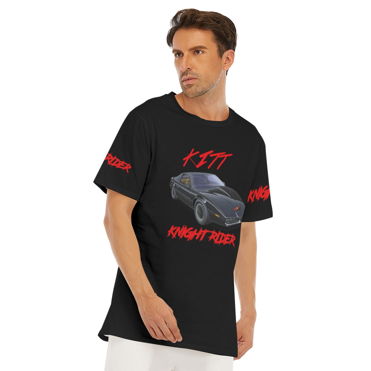 Knight Rider Kitt Shirt Black