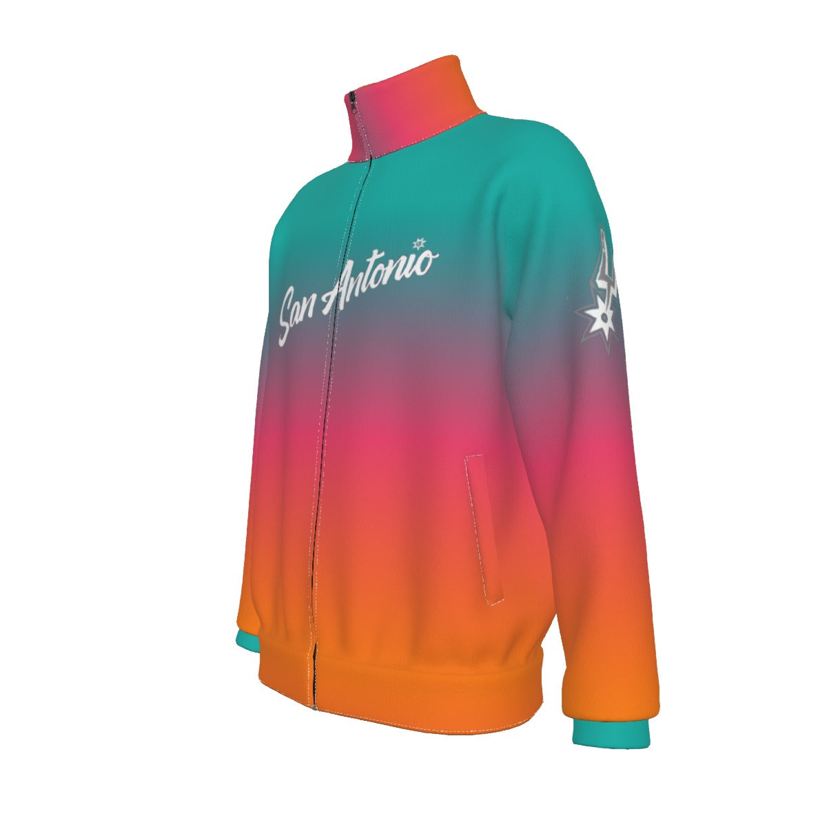 San Antonio Fiesta Colors Basketball Jacket