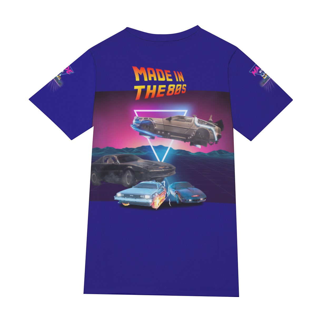 Kitt Ecto-1 A-Team Delorean 1980s Cars Shirt