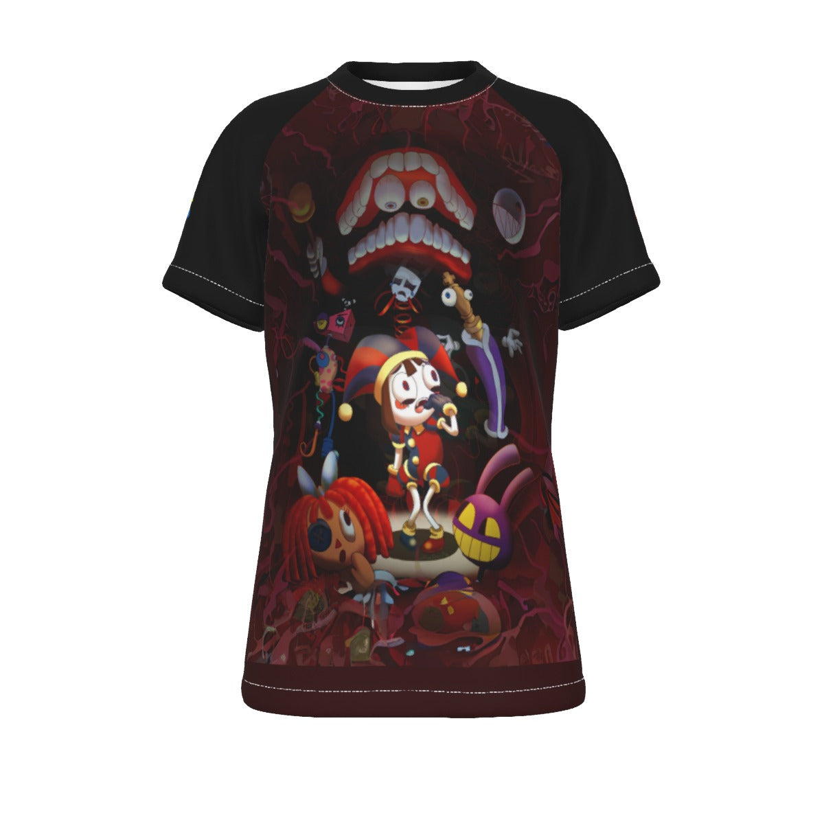 Kid's Amazing Digital Circus T-Shirt - Black