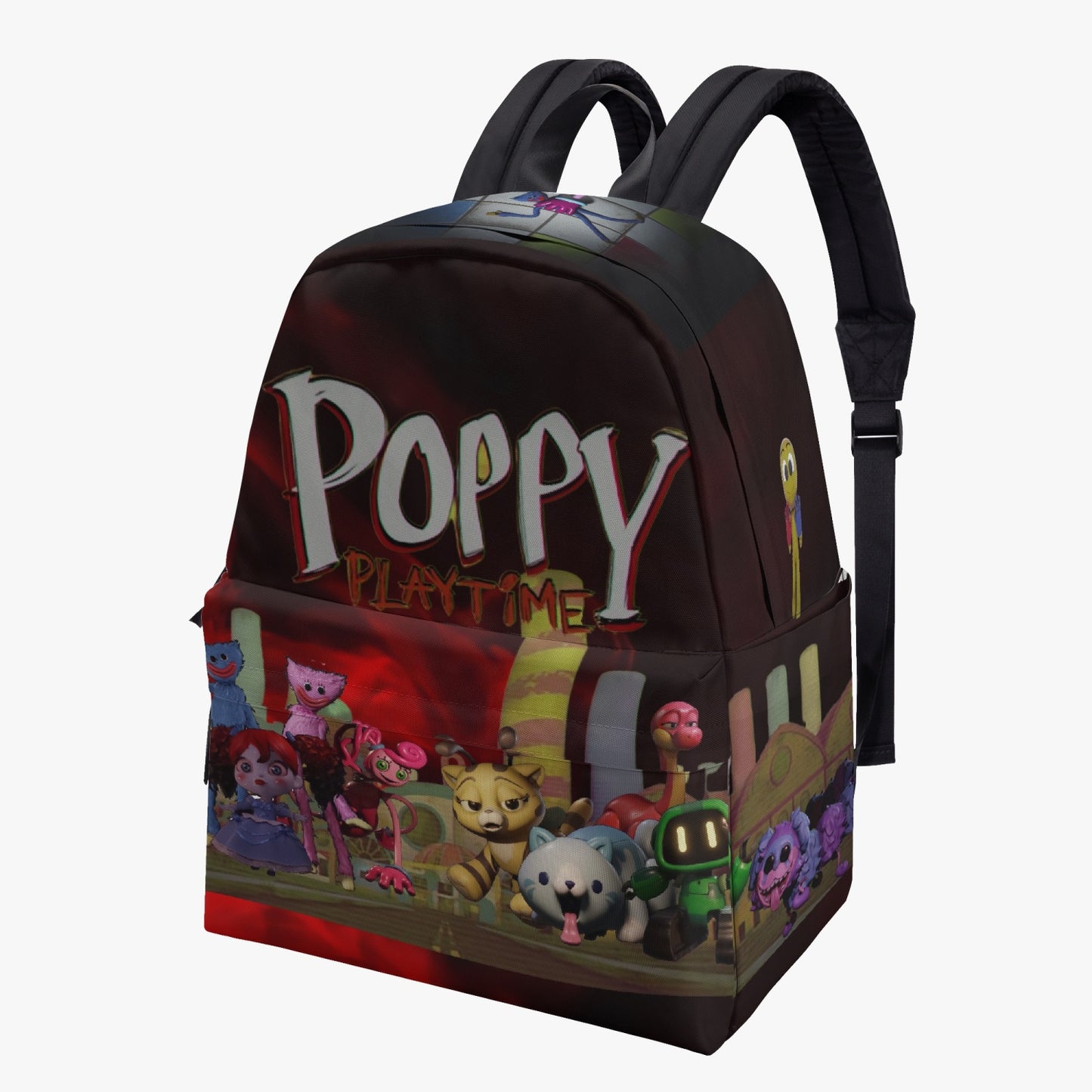 Huggy Wuggy Poppy Playtime Canvas Backpack