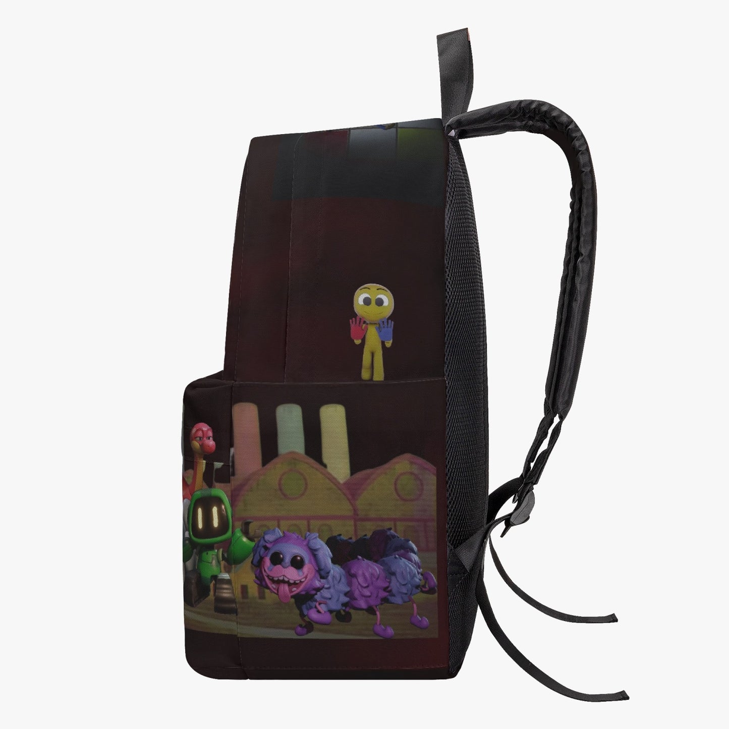 Huggy Wuggy Poppy Playtime Canvas Backpack