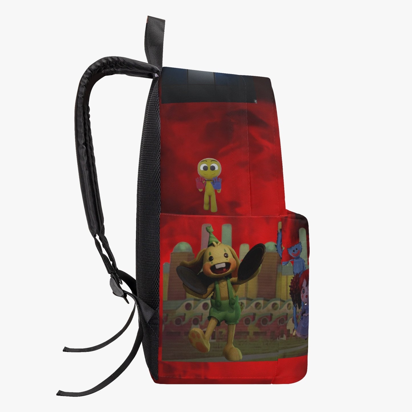 Huggy Wuggy Poppy Playtime Canvas Backpack