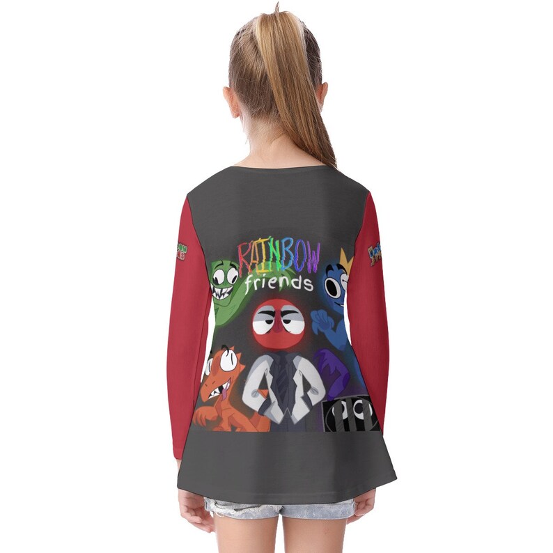 Kids Rainbow Friends Long Sleeve Shirt